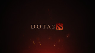 Red dota2 sign dark splash - the dark free wallpaper