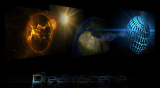 Black background earth sun images - different free wallpaper for desktop