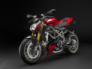 Red motorcycle dark room black 14 - a red motorcycle free wallpaper