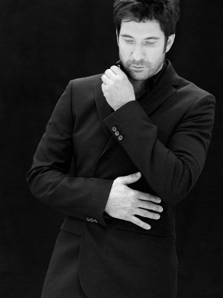 Man suit hands together looking - looking free wallpaper