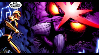 Comic strip woman man lightning - a comic strip free wallpaper