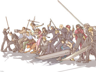 Sword fighting group people action - a sword and a sword free wallpaper