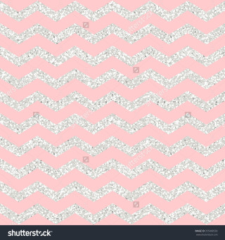 Pink silver chevron pattern glitter - op art free wallpaper