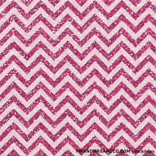 Pink white chevron glitter pattern - glitter free wallpaper