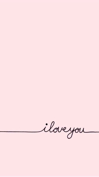 Pink background i love you - free love wallpaper