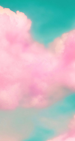 Pink cloud blue sky background - a blue sky background free wallpaper