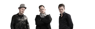 Three men black clothing hats 2 - the other wearing free wallpaper