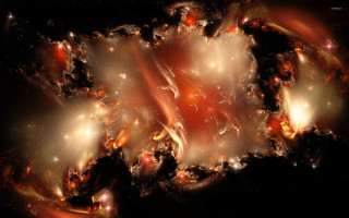 Colorful large object sky stars 2 - colorful picture free wallpaper