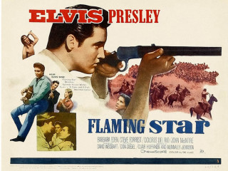 Flaming star movie poster man - a movie poster free wallpaper