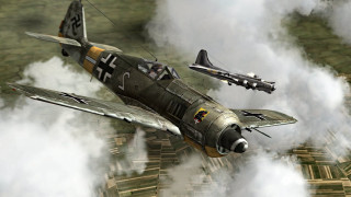 Planes flying sky city clouds 2 - a few building free wallpaper