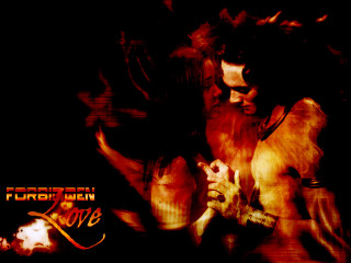 Man guitar woman flame background - fabien charuau free wallpaper