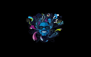 Man glasses beard mustache head - glass and a beard free wallpaper