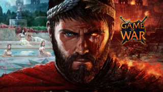 Bearded man red cape city - a red cape free wallpaper