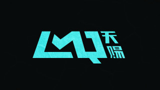Black background blue white logo 10 - ilm free wallpaper
