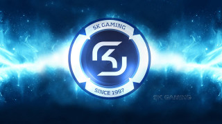Blue white logo background design 4 - fan kuan free wallpaper