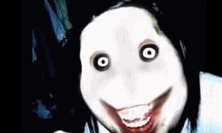 Creepy person creepy face black - a creepy expression free wallpaper