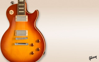 Guitar brown body white background 3 - a guitar free wallpaper for desktop
