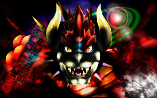 Demonic animal big teeth fangs - blender and photoshop free wallpaper