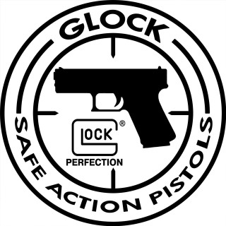 Black white logo gun center - precisionism free wallpaper