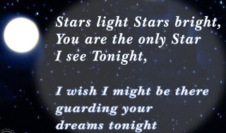 Poem night sky stars full 2 - a night sky free wallpaper