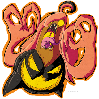 Cartoon hat pumpkin jacket shirt - his chest free wallpaper