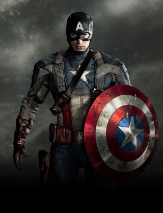Captain america costume man shield 8 - a man in a captain america costume holding free wallpaper