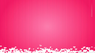 Pink background hearts white border - the bottom of the page free wallpaper