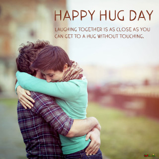 Happy hug day couple hugging - happy free wallpaper