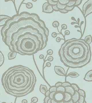 Flower pattern white background brown - the bottom of the image free wallpaper
