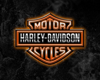 Harley davidson logo black background - allen tupper true free wallpaper