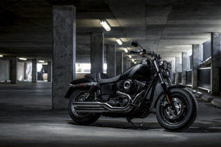 Motorcycle parking garage light person 2 - david budd free wallpaper