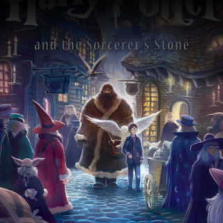 Wizard painting bird hand wizard - drew struzan free wallpaper