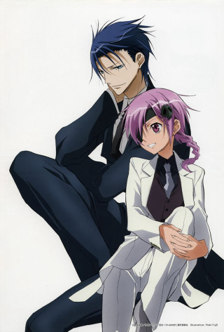 Man woman suits ties posing - a man and a woman free wallpaper