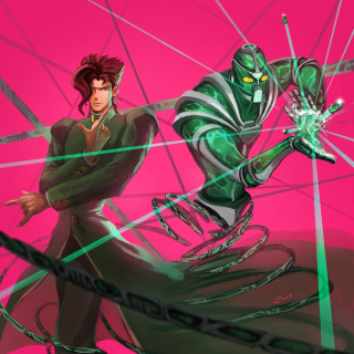 Sci fi man woman futuristic - holography free wallpaper