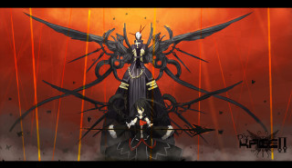 Woman sword demon creature wings - a demon like creature free wallpaper