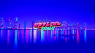Neon hotline miami synthwave city - an album cover free wallpaper
