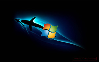 Computer screen plane flying window 2 - a plane in the background free wallpaper