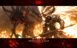 Demonic flaming sword battle embers - happening free wallpaper