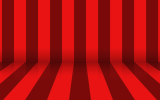 Red black striped room wall - op art free wallpaper