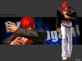Anime couple blue background big 2 - concept art free wallpaper