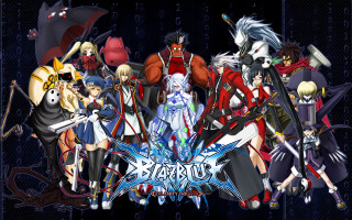 Anime characters group dark background 11 - a group of anime characters free wallpaper