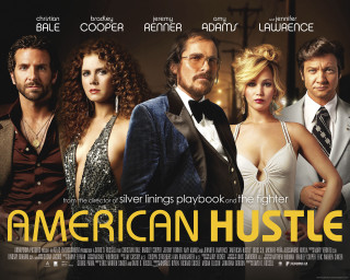American hustle movie poster formal - a man and woman free wallpaper