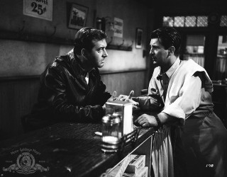 Two men sitting bar talking - ashcan school free wallpaper