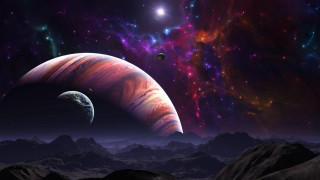 Space scene planets stars background - planet free wallpaper
