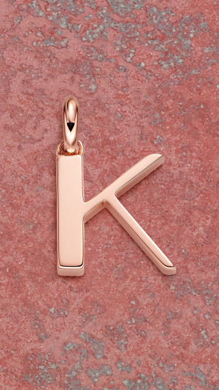 Gold letter k pink surface - free other wallpaper