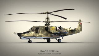 Military helicopter camouflage propeller side - side and a propeller free wallpaper