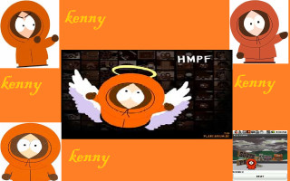 Cartoon character hood angel wings - pop surrealism free wallpaper