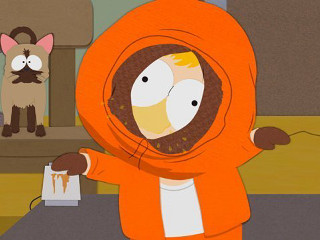 Cartoon character orange outfit cat - a mouse free wallpaper