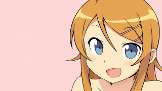 Girl long hair blue eyes 20 - context art free wallpaper