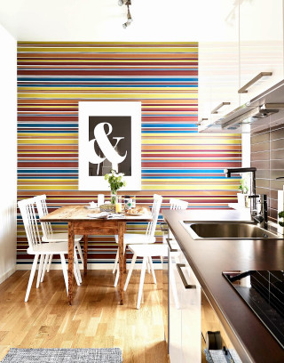Kitchen table chairs picture wall - vivid free wallpaper